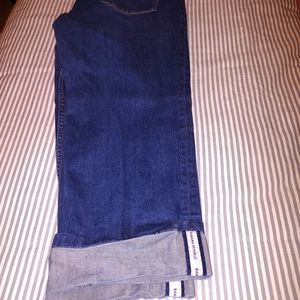 Banana Republic cuffed denim capris
